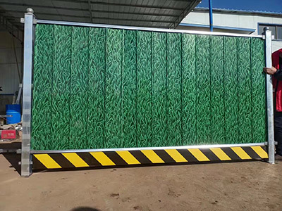 彩钢围挡案例 - 河北欧金交通防护设施有限公司图片4